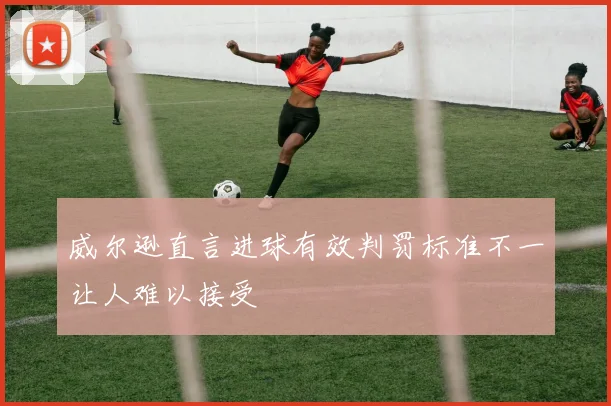 威尔逊直言进球有效判罚标准不一让人难以接受